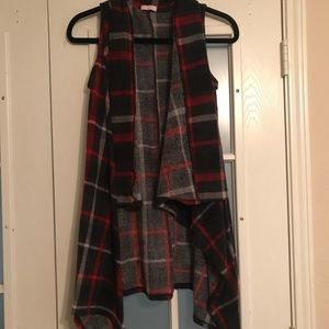 Plaid Vest